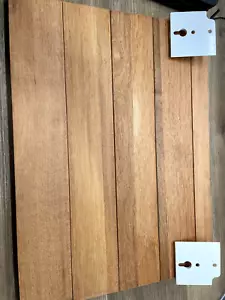 Seachrome SlimLine Wall Mounted Teak Wood Shower Seat SHAFSL-185155-TWA-WT READ - Picture 1 of 5