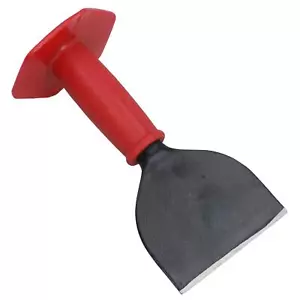 Scalpello bulster in mattoni 100 mm / scalpello largo / costruttore / lungo 220 mm con protezione TE75 - Foto 1 di 6