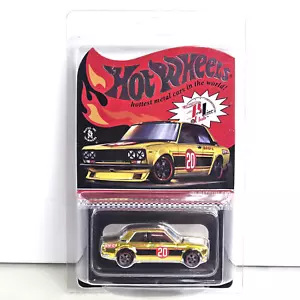 Hot Wheels 2020 RLC '71 Datsun 510 #5446/15000 Gold Redline Club Exclusive JDM - Bild 1 von 19