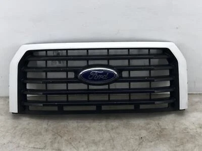 2015 2016 2017 FORD F150 XLT GRILLE 5 BAR PAINTED SURROUND OXFORD WHITE (YZ) OEM Foto 1 de 4