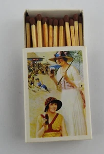 Coca-Cola Kalender Kunst Streichholzschachtel unbenutzt - Bild 1 von 3