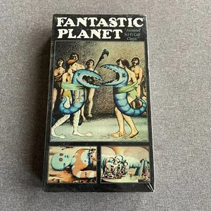FANTASTIC PLANET VHS 1996 (ALPHA VIDEO) ANIMATED SCI-FI CULT CLASSIC - Picture 1 of 8