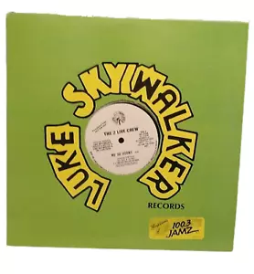 Vinyl 12" 2 LIVE CREW: Me So Horny Very Rare Test Press 100.3 Jamz Dallas Radio - Foto 1 di 3