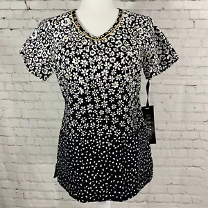 Runway by Cherokee Scrub Top Blumenmuster 2 Taschen Style # 3655BC (Bx12/52) Gr. XS - Bild 1 von 10
