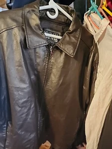 Gino Giacca Pelle Uomo Taglia X Large - Foto 1 di 3