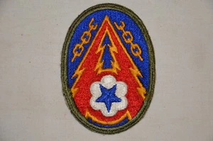 INSIGNE AMERICAIN THEÂTRE DES OPERATIONS EN EUROPE 39/45- US ETO PATCH 2°WW - Imagen 1 de 2