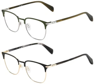 Rag & Bone Men's Browline Soft Square Eyeglass Frames - RNB7057G - Picture 1 of 6