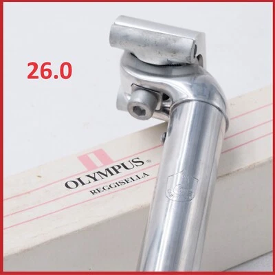 NOS CAMPAGNOLO OLYMPUS POSTE DE ASSENTO 26,0 mm BICICLETA DE MONTANHA ANTIGA VINTAGE MTB LONGA - Imagem 1 de 4