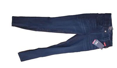 Horze Women's Elle Denim Breeches Silicon Full Seat - Dark Blue US 22 - Image 1 of 2