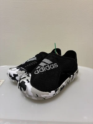 NWT Adidas Toddler Boys Altaventure 2.0 Slip On Sandal Sneaker Black Camo - 7K - Image 1 of 4