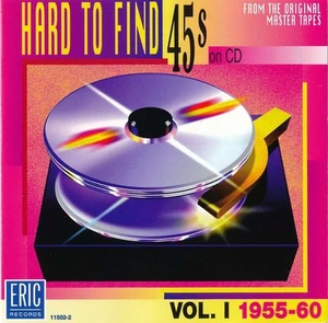Hard To Find 45s On CD: Vol. 1: 1955-60, Sarah Vaughan,Jimmy Jones,Poni-T, Very - Picture 1 of 1