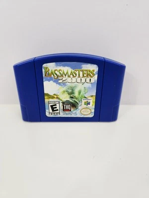 BASS Masters 2000 AZUL (Nintendo 64, 1999) Probado Auténtico N64 Foto 1 de 3