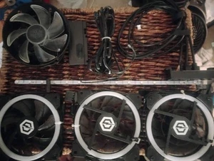 Led color changing Gaming Cooling Fans And Ryzen 5500 ne 2600x!! - Afbeelding 1 van 20