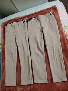 3 STCK., MÄDCHEN SCHULUNIFORM HOSE, FRENCH TOAST (6X) UND IZOD (6X) REG, ALLE GEBRAUCHT, IN EINWANDFREIEM ZUSTAND - Bild 1 von 23