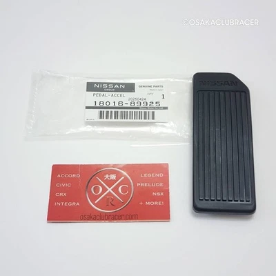 Genuine OEM Nissan 89-94 Axxess Gas Pedal Pad Accelerator 18016-89925 New OE - Image 1 of 4