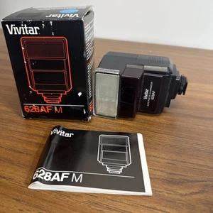 VIVITAR AUTO FOCUS ILLUMINATOR 628AF FLASH UNIT - Picture 1 of 11