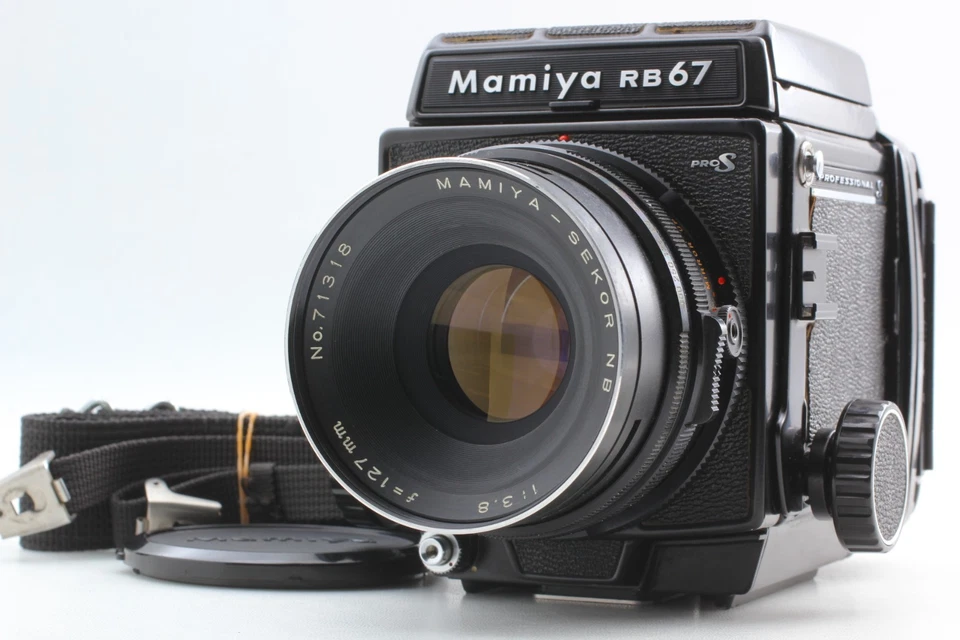 【ПОЧТИ КАК НОВЫЙ】Объектив Mamiya RB67 Pro S Sekor NB 127 мм f3.8 120 из Японии - Изображение 1 из 4