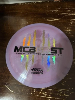 New Undertaker 6x Claw ESP Paul McBeth Limited Discraft Fairway Driver Disc 173 - Image 1 of 2