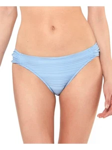 JESSICA SIMPSON Women's Light Blue Stretch Bikini Hipster Swimsuit Bottom M - Picture 1 of 6