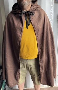 Umhang Cosplaying Reenactment LARP Mittelalter Mönch Wikinger Hobbit Lotr M209 - Bild 1 von 7