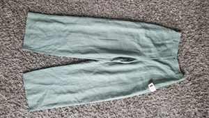 New $715 Giorgio Armani Black Armani Label Cotton Pant Size 42 - Picture 1 of 5