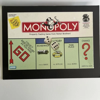 Parker Brothers MONOPOLY BOARD GAME 1999 Edition by Hasbro - Image 1 of 4