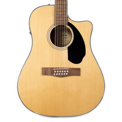 芬达 CD-60SCE Dreadnought 12 弦 - 自然色 — 第 1/4 张图片