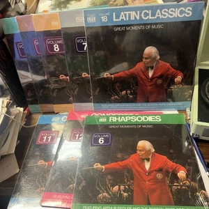10 Time Life NEW Great Moments Of Music Vinyl LPs Arthur Fiedler & Boston SEALED - Picture 1 of 12