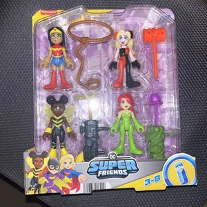 Imaginext DC Super Friends Girls Rivals Pack Wonder Woman Harley Q And More NISB - Picture 1 of 7