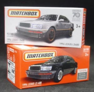 Matchbox 70 years edition 1994 Lexus LS 400 Toyota Licensed Product bundle 2 car - Picture 1 of 3