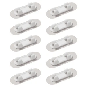 10 Pcs Gestionnaire de Fil Auto-Adhésif Pratique Organisateur de Câble Accessoire - Photo 1/12