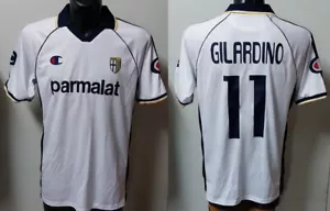MAGLIA PARMA A.C. VINTAGE 03/04 GILARDINO # 11 BIANCA CHAMPION TG. XL - Afbeelding 1 van 5