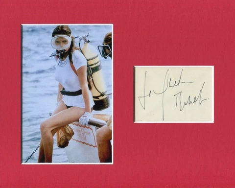 Jacqueline Bisset The Deep Greek Tycoon Sexy Signed Autograph Photo Display Cover