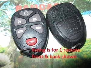 100% OEM GM 15114376 05-07 Buick Terraza 2 Sliding Door Remote Fob New Condition - Picture 1 of 4