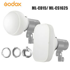 Godox ML-CD15 ML-CS1625 ディフューザー ドーム キット 写真用ライト用アダプター3個付き