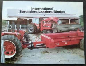 Folleto de ventas de concesionario International Harvester Spreaders-Cargadores-Hojas - Imagen 1 de 9