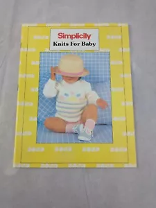 Simplicity Knits for Baby Bond USM Ultimate Sweater knitting Machine Pattern BK - Picture 1 of 6