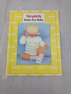 Simplicity Knits for Baby Bond USM Ultimate Sweater knitting Machine Pattern BK - Image 1 of 4