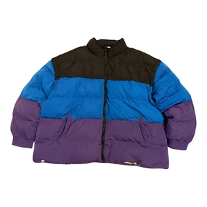 LEGO Puffer Jacket Coat Detachable Vest Purple/Black/Blue Full Zip  Size XXL - Picture 1 of 7