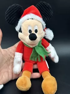Mickey Mouse Scentsy Buddy Plush Clip Santa Christmas Holidays 2020 9” - Picture 1 of 6