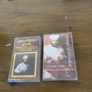 Kiranpal Singh Santoor Maestro. 2 Music Cassettes - Picture 1 of 5