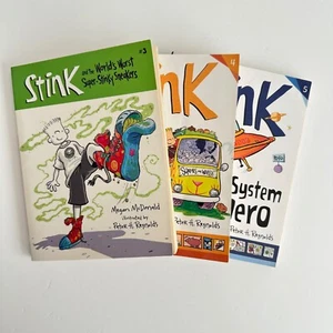 Stink book bundle by Megan McDonald, 3 books (Paperback) - Picture 1 of 9