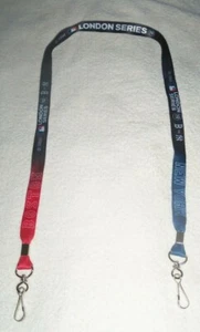 MLB LONDON SERIES 2019 BOSTON RED SOX NEW YORK YANKEES OFFICIAL LANYARD Rare NEW - Picture 1 of 3