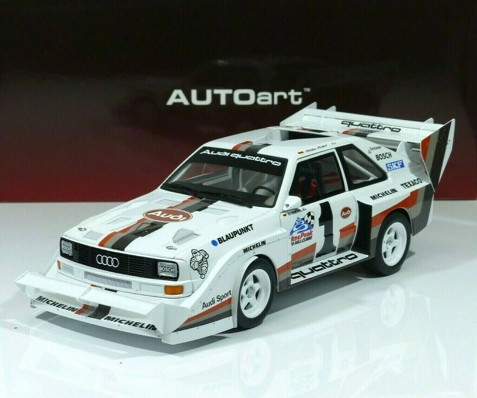 Autoart 1 18 Scala Audi Quattro S1 - Vincitore Pikes Peak 1987 - 88700