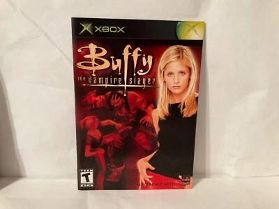 *French Manual Only* Buffy the Vampire Slayer XBOX Instructions Book *OEM* - Image 1 of 2