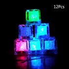 Glowing Ice Cubes Decoration LED Fluorescent Block Flashing Induction Ice Lamp