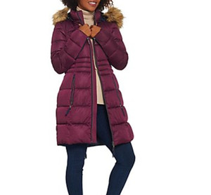 nuage stretch puffer coat