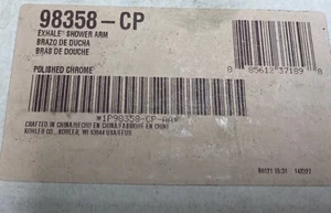 KOHLER Shower Arm N Flange 98358-CP Metal Material In Polished Chrome 1 (Pack)🔥 - Picture 1 of 2