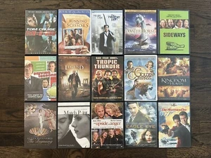 18 DVD Movie Bundle Sci-Fi Action Drama Romance Comedy Kids Used Lot Set Case - Picture 1 of 1