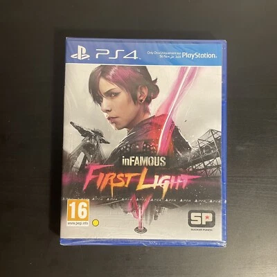inFAMOUS First Light PS4, Brand New Sealed PlayStation (DHL/FedEx Fast Ship) - Image 1 of 4